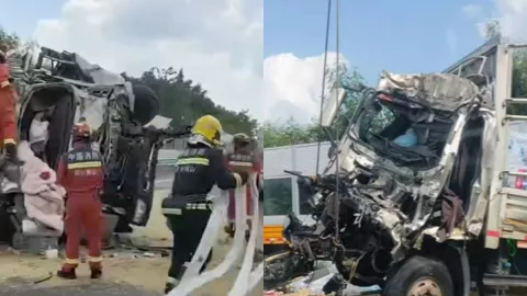 成乐高速重大车祸